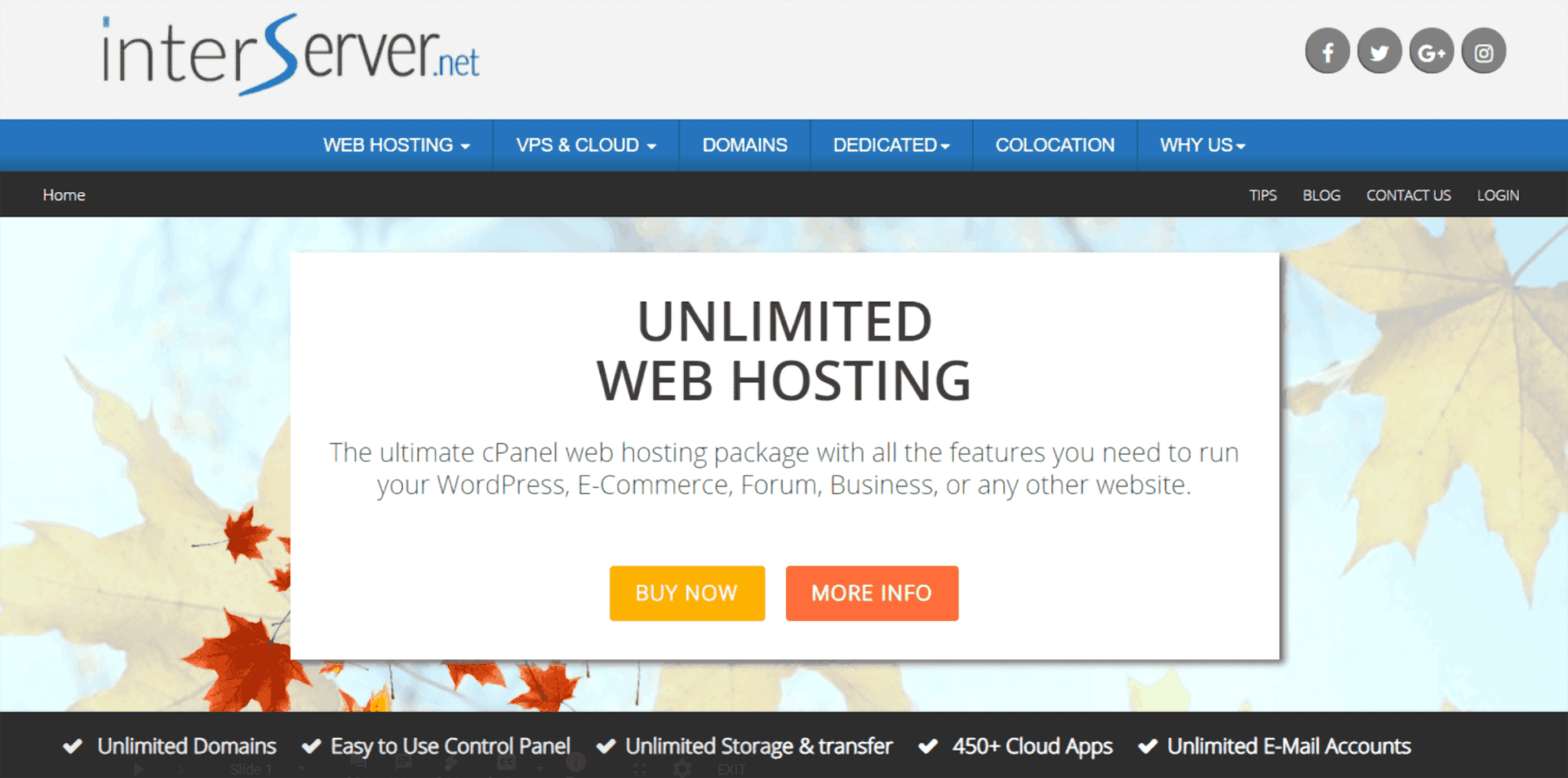 The Best Web Hosting Sites 20 InterServer Hosting Review