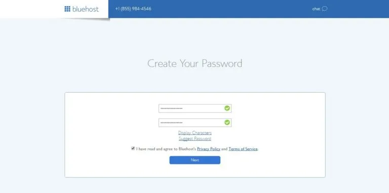 Como Criar Um Site WordPress – Guia Passo a Passo Para Iniciantes 9 Bluehost Senha