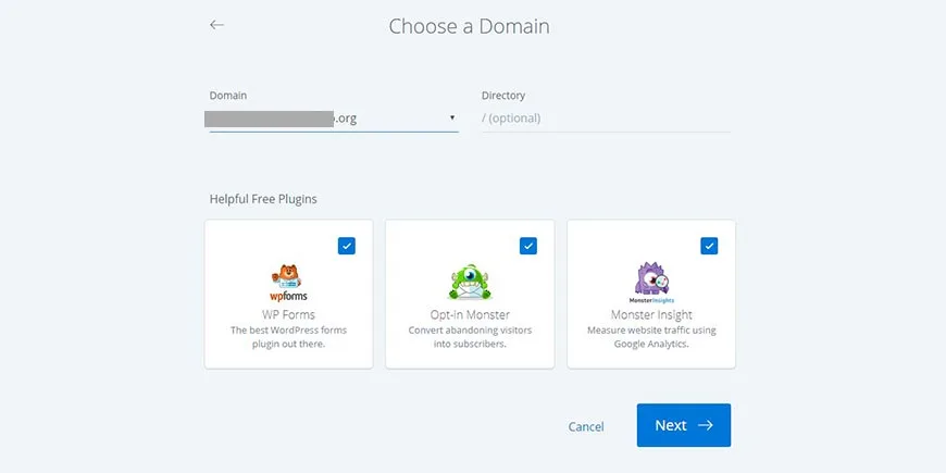 Como Criar Um Site WordPress – Guia Passo a Passo Para Iniciantes 13 Escolhendo o Domínio Durante a Instalação do WordPress