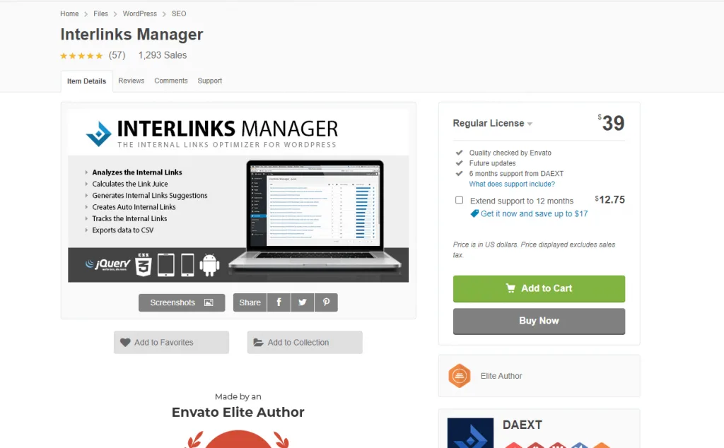 5 Best WordPress Internal Linking Plugin To Improve URL Rating for SEO 3 #2. Interlinks Manager: