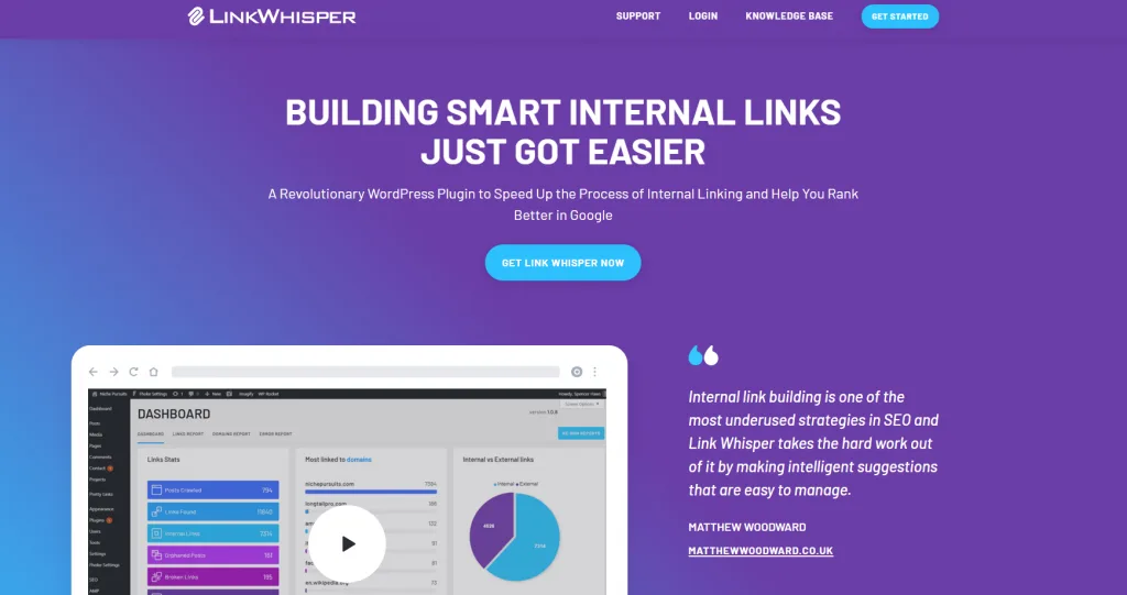 5 Best WordPress Internal Linking Plugin To Improve URL Rating for SEO 2 #1. LinkWhisper: